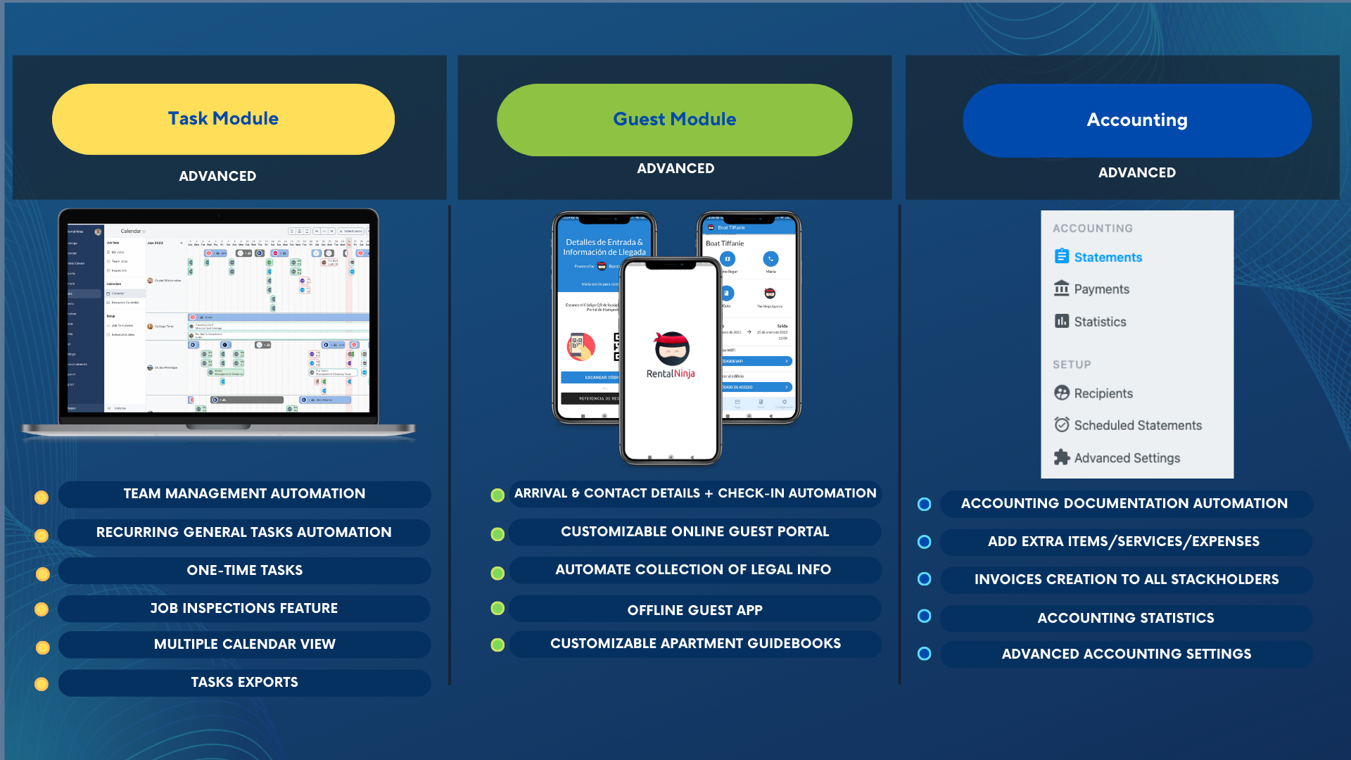 screenshot of Rental Ninja